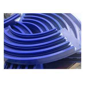 Giá thấp CNC gia công PE HDPE <span class=keywords><strong>UHMW</strong></span>-PE upe polyethylene nhựa băng tải thẳng đường sắt hướng dẫn - Product Image 4