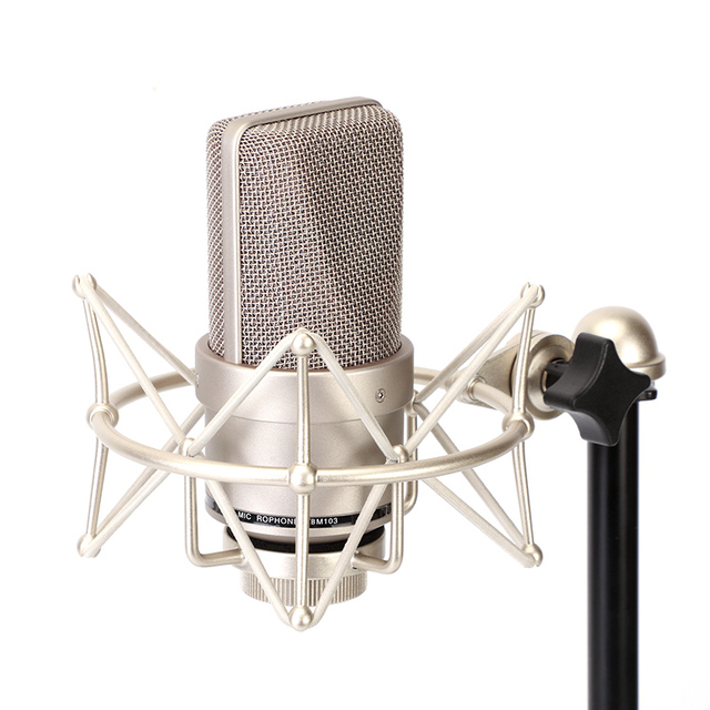 CM103 Metal 34mm Diaphragm Condenser Microphone for Professional Studio Recording and Smartphone Compatibility in Kenya Market