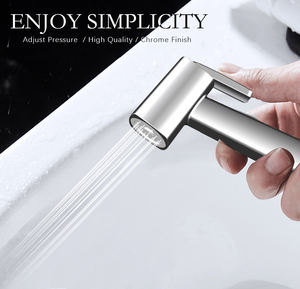 Chuveiro bidê sanitário de alta pressão, mãos livres, conjunto de banho com jato de pressão contínuo - Product Image 2