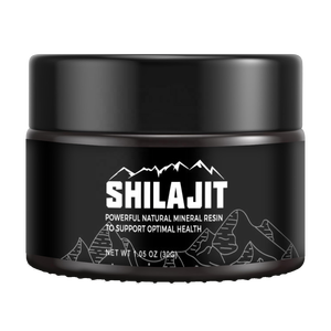 純粋なシラジット樹脂100％ヒマラヤ産オーガニック抽出物、スプーン付き、20グラム - Product Image 1