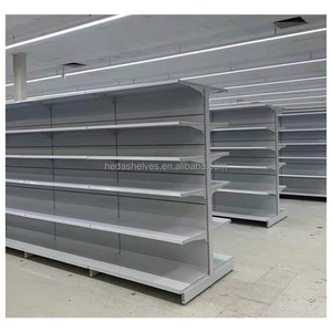 Thiết kế mới siêu thị Kệ heda double side Gondola Trung Quốc thép siêu thị Kệ hệ thống với mức giá tuyệt vời - Product Image 6