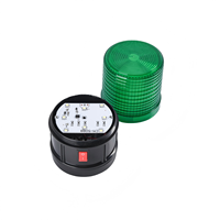 Tragbare Batteriebetriebene Blinkende LED-Warnleuchte Notfall-Alarm für Gefahrenbereiche
