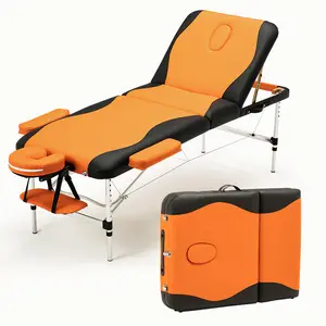 Nhà Máy bán hàng trực tiếp gấp vẻ đẹp GiườNg Massage giường xách tay mới Hợp kim nhôm GiườNg Massage vật lý trị liệu chữa cháy xách tay