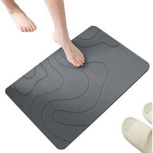Grand tapis antidérapant en pierre pour salle de bain commerciale, cuisine, chambre et salon - Product Image 4