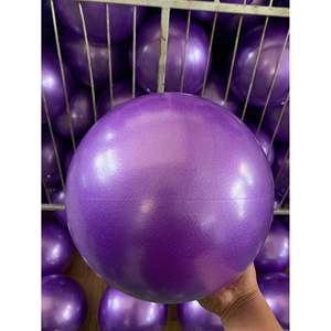 Pelota de Pilates Pequeña de 25 cm, Pelota de Fitness Engrosada, Pelota de Paja de Trigo para Niños, Pelota de Yoga de PVC, Pelota de Yoga para Moldear Glúteos - Product Image 5