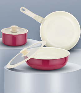 Juego de Utensilios de Cocina Antiadherentes de Cerámica para Uso Doméstico, Sartén con Mango Desmontable, Sartén Antiadherente para Saltear, Apta para Cocina de Inducción - Product Image 6