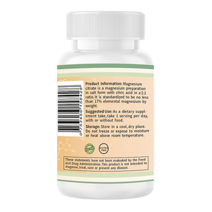 Tiktok Amazon Drop Shipping <b>500mg</b> <b>Magnesium</b> Glycinate White Capsules High Absorption Healthcare Grade Sleep Supplement Improve - Product Image 6