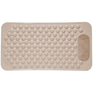 Alfombrilla Antideslizante para Ducha y Bañera, 27.5x14.2 Pulgadas, PVC, 4mm de Grosor, Grado Hospitalario, para Ancianos y Niños - Product Image 1