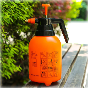 PE Spray <b>Bottle</b> <b>with</b> Pump and Air Pressure Sprayer Large Capacity (1.5L-3L) Cylinder Shape - Product Image 4