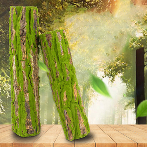 Mousse artificielle OEM Dll650 pour décoration extérieure : gazon synthétique, lichens, peaux d'arbres de pin, pour jardin et aménagements verts - Product Image 2