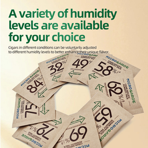 Humidificador de tabaco Boveda de 8g y 60g con control de humedad bidireccional para la curación de hierbas y cigarrillos, 58%, 62%, 69% de humedad relativa, directo de fábrica - Product Image 6