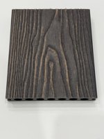 Terrasse en composite bois-plastique bicolore à faible entretien pour maison, camping, extérieur, jardin et terrasse