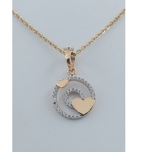 Colgante de Oro Real de 18 Quilates para Mujer, Diseño Minimalista y Lujoso que Ofrece un Acabado Brillante y una Belleza Duradera para Cada Ocasión - Product Image 5