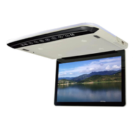 Écran LCD MP5 pour voiture, montage sur toit, 11,6 13,3 15,6 pouces, IPS 1080P HD, prend en charge la vidéo 8K, écran rabattable