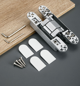 Charnière silencieuse réglable en alliage de zinc épaissi de 2,5 mm pour porte pliante tridimensionnelle, en stock - Product Image 2