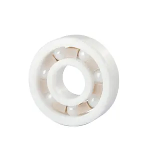 All Ceramic Bearings 8x22x7mm 608CE PTFE/PEEK Retainer Bearings 607 627 608 Skateboard Premium Bearings