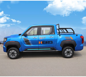 Mini camionnette électrique à conduite simple, intérieur léger, sièges en cuir, caméra arrière, fabriqué en Chine, pas cher - Product Image 4