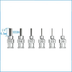Agujas Dispensadoras <span class=keywords><strong>de</strong></span> Fluidos <span class=keywords><strong>de</strong></span> Acero Inoxidable con Punta Roma <span class=keywords><strong>de</strong></span> 1/4, 1/2, 1, 1 1/2, 2 Pulgadas, Calibre 8 ~ <span class=keywords><strong>30</strong></span> - Product Image 5