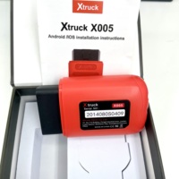 Xtruck X005 Kamyon Tarayıcı Akıllı ECU Programlama DPF Regen Arıza Kodu Okuyucu Ağır Ticari Kamyonlar için 12V 24V