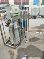 Système de traitement de l'eau par osmose inverse Longwell 1000LPH 2000L/heure avec moteur, garantie 1 an pour usage industriel