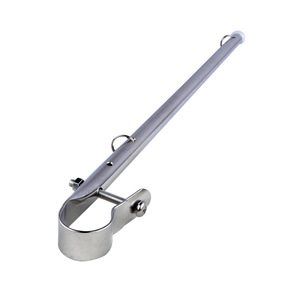 Stainless Steel Boat Flagpole Bracket For <b>Yacht</b> Marine Hardware Replacement Part - Product Image 3