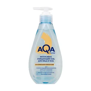 AQA Pure Intensive cleansing gel for face and body for normal and oily skin 250 ml face and body care