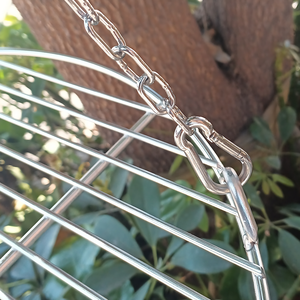 <span class=keywords><strong>Brasero</strong></span> à suspendre pour l'extérieur Trépied Foyer réglable Heavy Duty German BBQ Grill for Campfire <span class=keywords><strong>Barbecue</strong></span> Cooking - Product Image 4