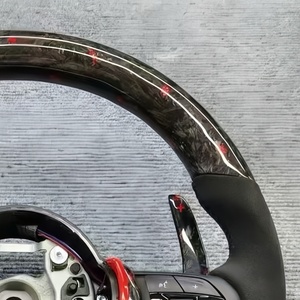 Volante de fibra de carbono forjado para <span class=keywords><strong>BMW</strong></span> F22 F87 F06 F35 F32 F01 F02F80 F90 F36 F30 F10 F20 F10 Volante personalizado - Product Image 4