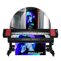 Zoomjet 1.8m imprimante éco-solvant grand Format DX5 XP600 I3200 pour vinyle autocollant Flex bannière impression