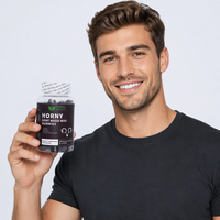 OEM Capsules Max sans sucre à base d'Epimedium pur, de Racine de Mangue, de Ginseng et de Palmier Nain, pour l'énergie naturelle et l'intimité, 60