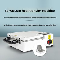 Mesin Press Panas Sublimasi Vakum 3D Grosir untuk Casing Ponsel, Peralatan Printer Transfer Termal, Mesin Cetak 3D
