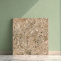 Qualité supérieure 600x600mm Multicolore Terrazzo Antique Marbre Porcelaine Céramique Carrelage Mural