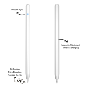 Ricarica magnetica senza fili digitale Smart Pen metallo IPencil Tablet stilo per <span class=keywords><strong>Apple</strong></span> iPad Smart Touch Screen Pen - Product Image 2