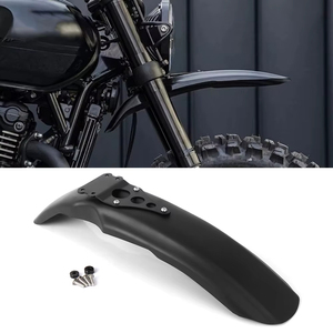 2024 nouveaux accessoires de <span class=keywords><strong>Motocross</strong></span> haut garde-boue avant garde-boue protecteur noir pour <span class=keywords><strong>Triumph</strong></span> Scrambler 400X SCRAMBLER 400 X - Product Image 3
