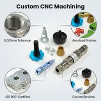 Componentes Metálicos Personalizados de Alta Precisión, Fabricación CNC, Torneado y Fresado de Aluminio, Latón y Acero Inoxidable, Venta al Por Mayor OEM, Runpeng