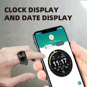 2025 Herzliches Geschenk Für Herren Und Damen, Smarter Rosenkranz Zikr-Ring, Intelligenter Tasbih-Zähler, Elektronischer Lobpreis-Zähler, Muslimischer Zikr Für IOS - Product Image 3