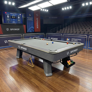 Nueva Mesa de Billar Profesional de Madera Maciza, Mesa de Billar Personalizada Moderna de 7, 8 y 9 pies, Mesa de Snooker y Billar de Lujo - Product Image 2