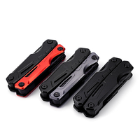 Vente chaude En Acier Inoxydable EDC Multitool Couteau De Poche Pince DIY Grade Survival Gear Multifonctionnel Métrique Système De Mesure