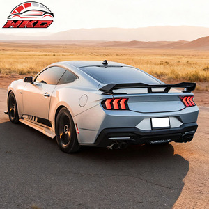 Alerón Trasero Estilo Dark Horse HP con Solapa de Alerón, Color Negro Brillante, Compatible con Ford Mustang 2024-2026 - Product Image 2