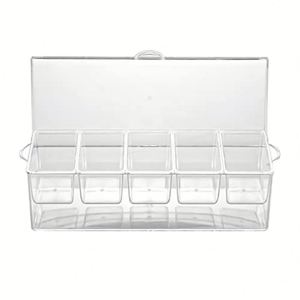 Vente en gros Boîte de rangement pour salade fraîche en plastique personnalisée Utilisation dans la cuisine pour les aliments pour les fêtes en plein air Pique-nique et bac à glaçons - Product Image 2