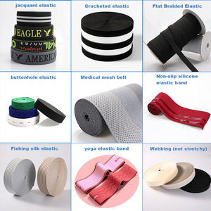 Correas de ropa interior personalizadas, banda elástica de nailon con estampado Jacquard de fábrica profesional, precio de fabricante - Product Image 2