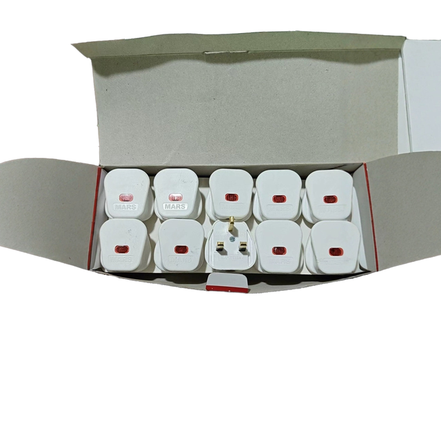 Three-Pin Three-Hole Plastic Wire Winding Extension Socket 16A Three-Plug Switch Plug 3 Ports Household Power Supply Assembly