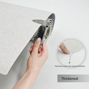 Panneau mural en PVC à grain de bois mat 60x300cm 2mm imperméable auto-adhésif pour la décoration de <span class=keywords><strong>chambre</strong></span> à coucher et d'hôtel - Product Image 2