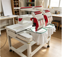 Machine à broder des casquettes informatisée durable avec fonction automatique multifonction pour usage domestique