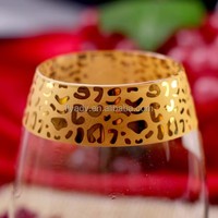 Ensemble de verrerie de luxe en gros avec bordure dorée, verres à vin et à eau en cristal sans plomb pour mariage, gobelets et tasses à boire