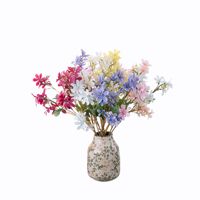 Fleur artificielle Xiangxuelan Orchidée Dansante, moulée et embossée, pour décoration intérieure, mariage, décoration de chemin et murale