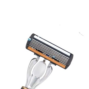 Manual <b>Razor</b> 6 Layer Stainless Steel Blade For Men Face Shaving Water Resistant - Product Image 2