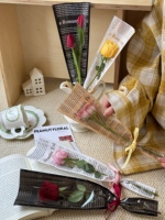 Nouveau sac unique anglais fleuriste Bouquet cadeau fleurs fraîches sac unique