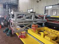 Machine de palettisation de bloc Trous de chariot élévateur réservés gratuits pour le transport de briques Machine d'empilage de blocs de système automatique Block Cuber
