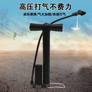 Bomba de aire manual de alta presión para inflar bicicletas, coches y balones, manguera universal, diseño portátil - Product Image 3